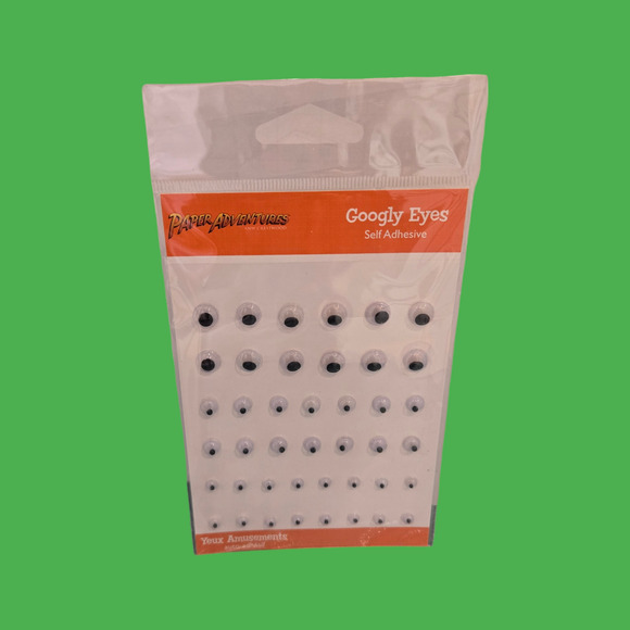 Vintage NEW Puffy Embellished Amscan + Googly Eyes Web Night Halloween Stickers - Picture 7 of 10